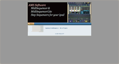 Desktop Screenshot of amssoftware.org